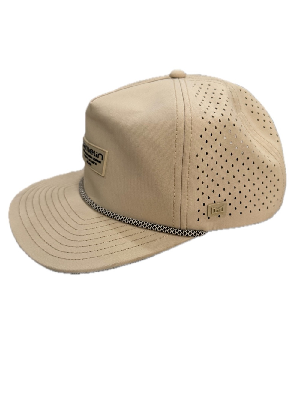 Melin Coronado Khaki Hydro Trucker Hat Neutral Minimal Mens Womens Unisex - Picture 2 of 7